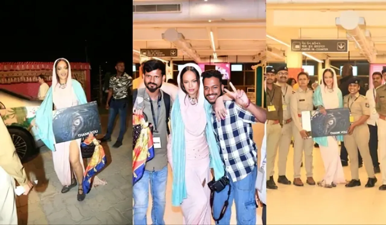 Rihanna at Anant Ambani Radhika Merchant prewedding
