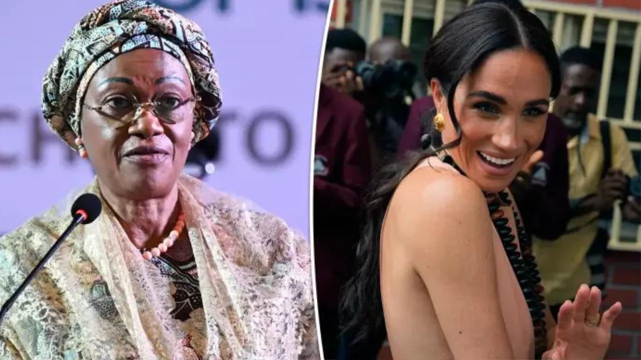 Meghan Markle / First Lady of Nigeria 