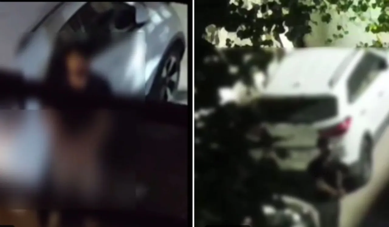 Man Masturbating Outside Women's PG