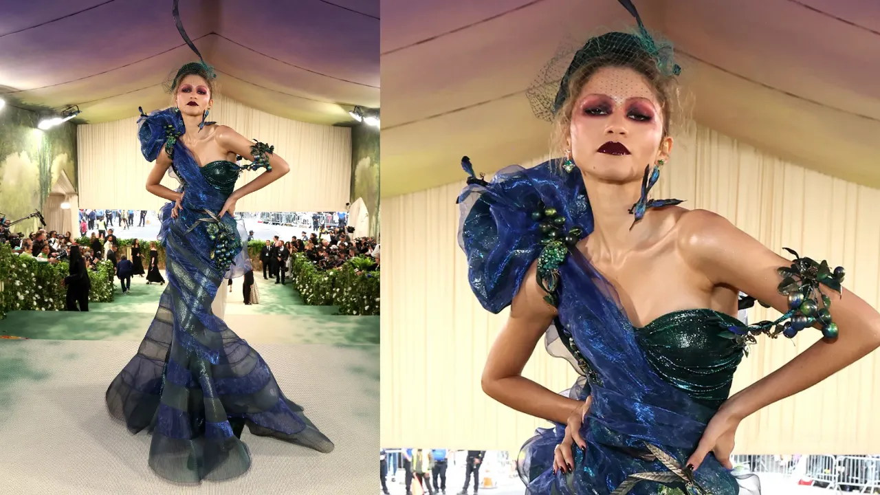 ZENDAYA IN MAISON MARGIELA ARTISANAL BY JOHN GALLIANO