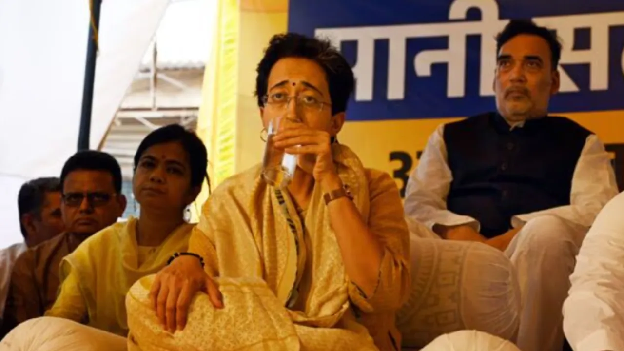 ATISHI hunger strike