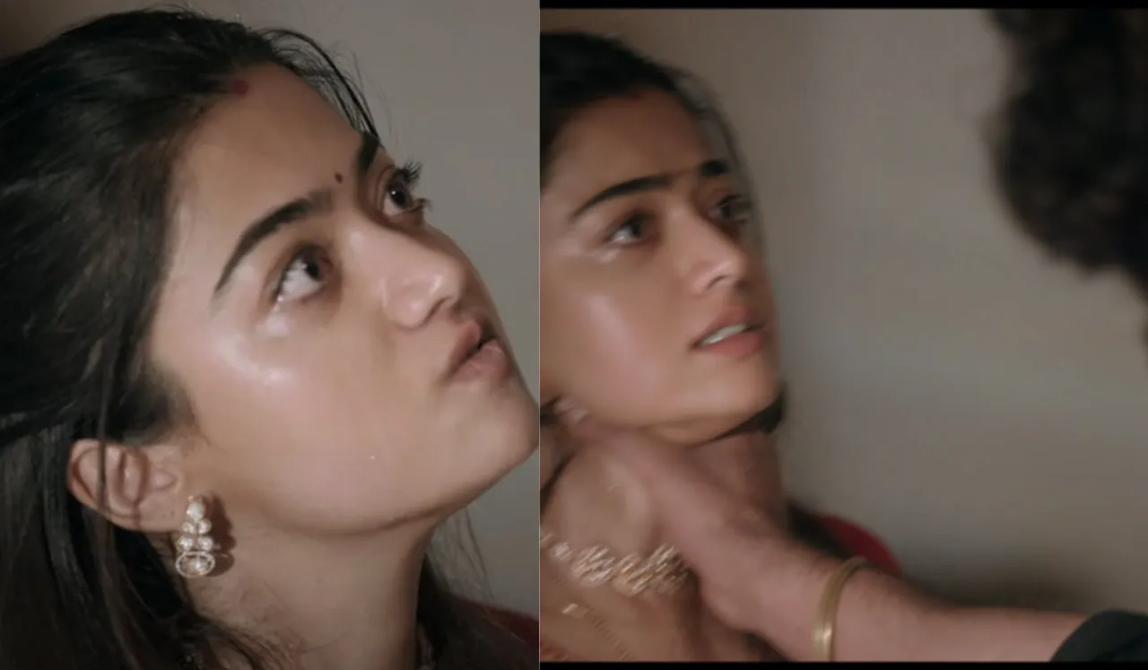 Rashmika Mandanna In Animal Trailer