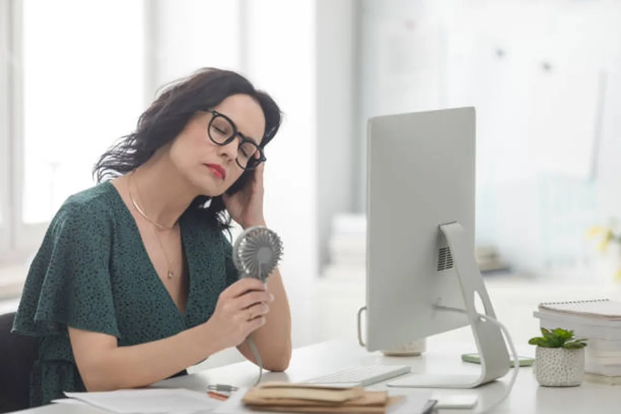 menopause hot flush
