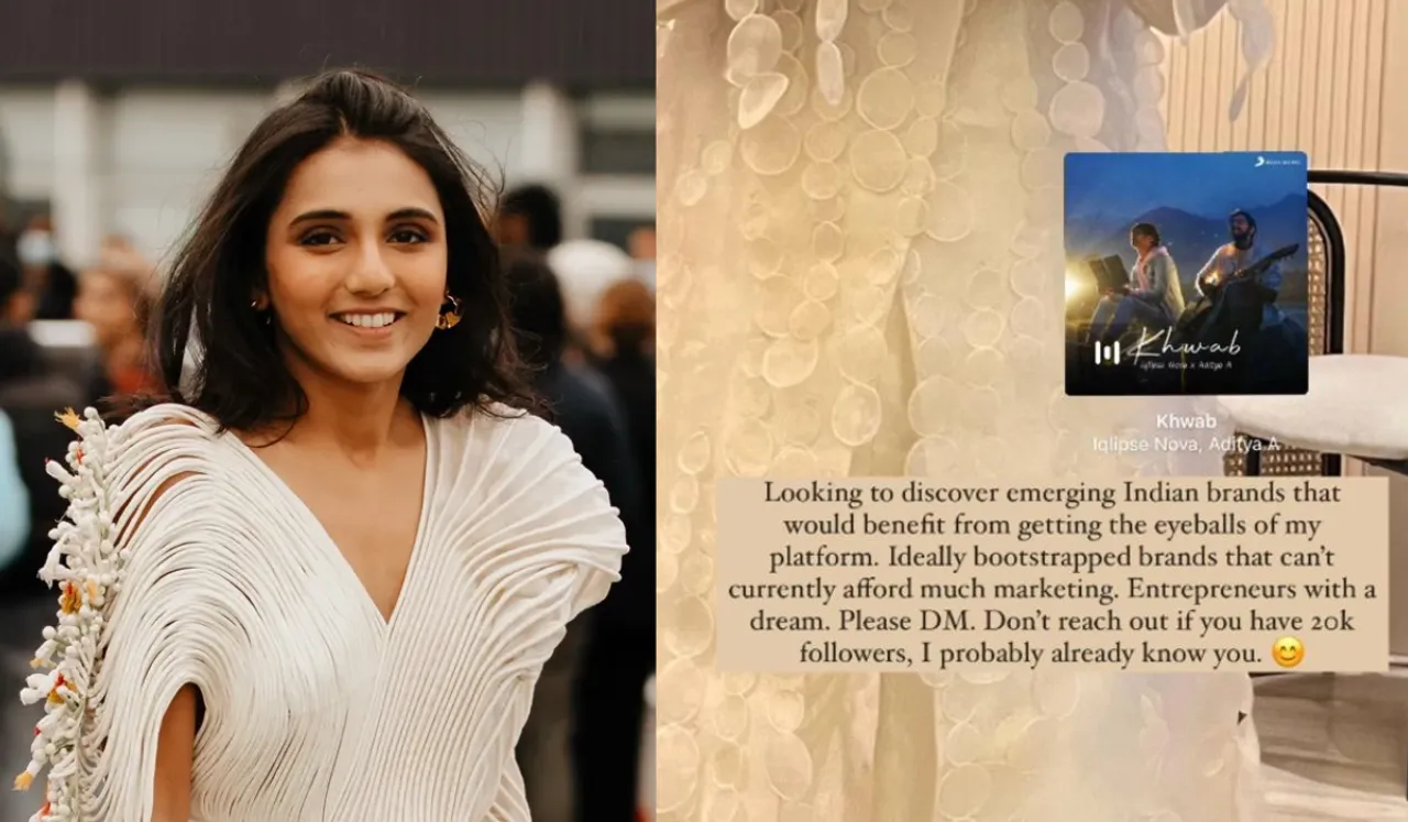 Masoom Minawala helping small Indian brands