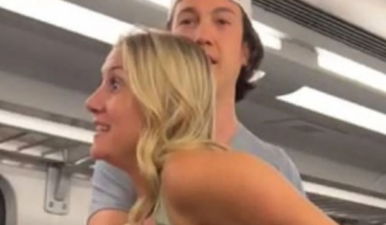 Woman Shouts At German Tourists In Train