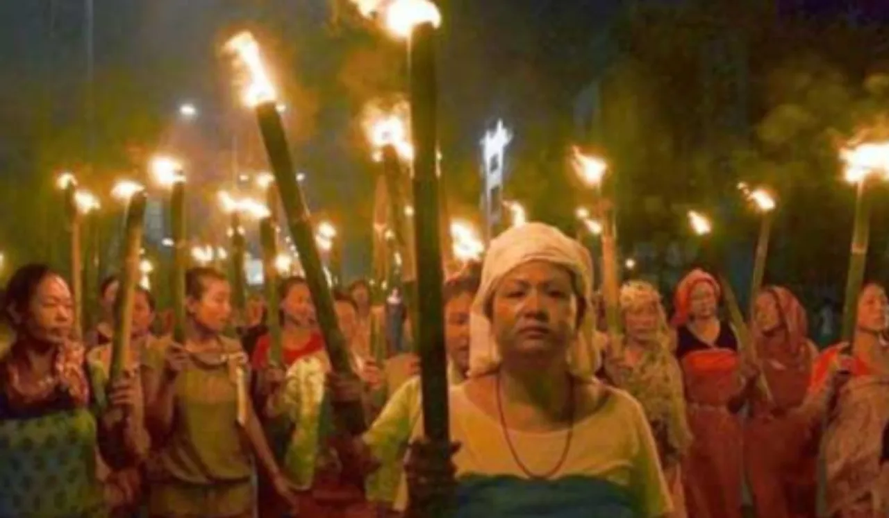 Centre Orders Removal Of Manipur Women Video