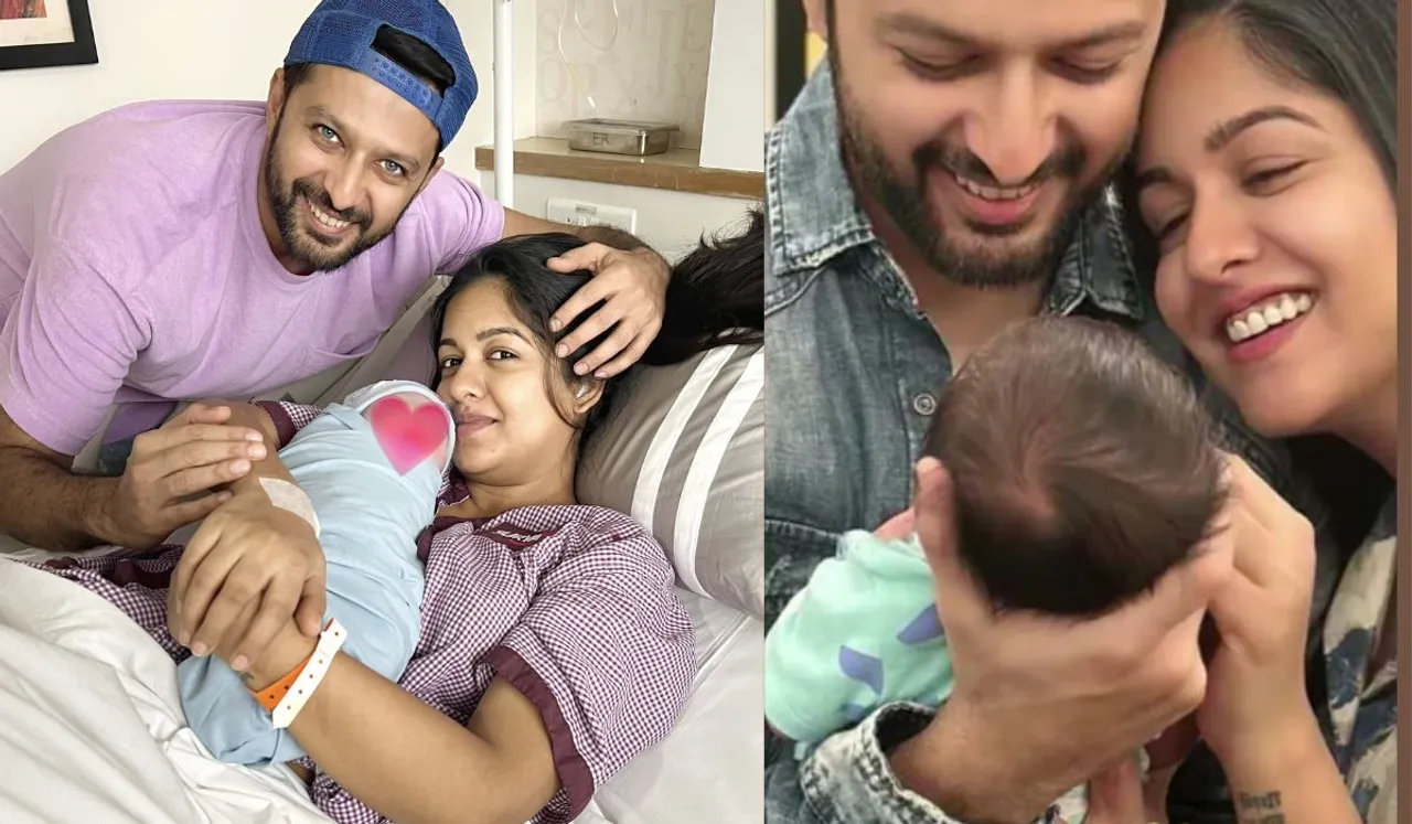 Vatsal and Ishita with son. (courtesy: ishidutta)