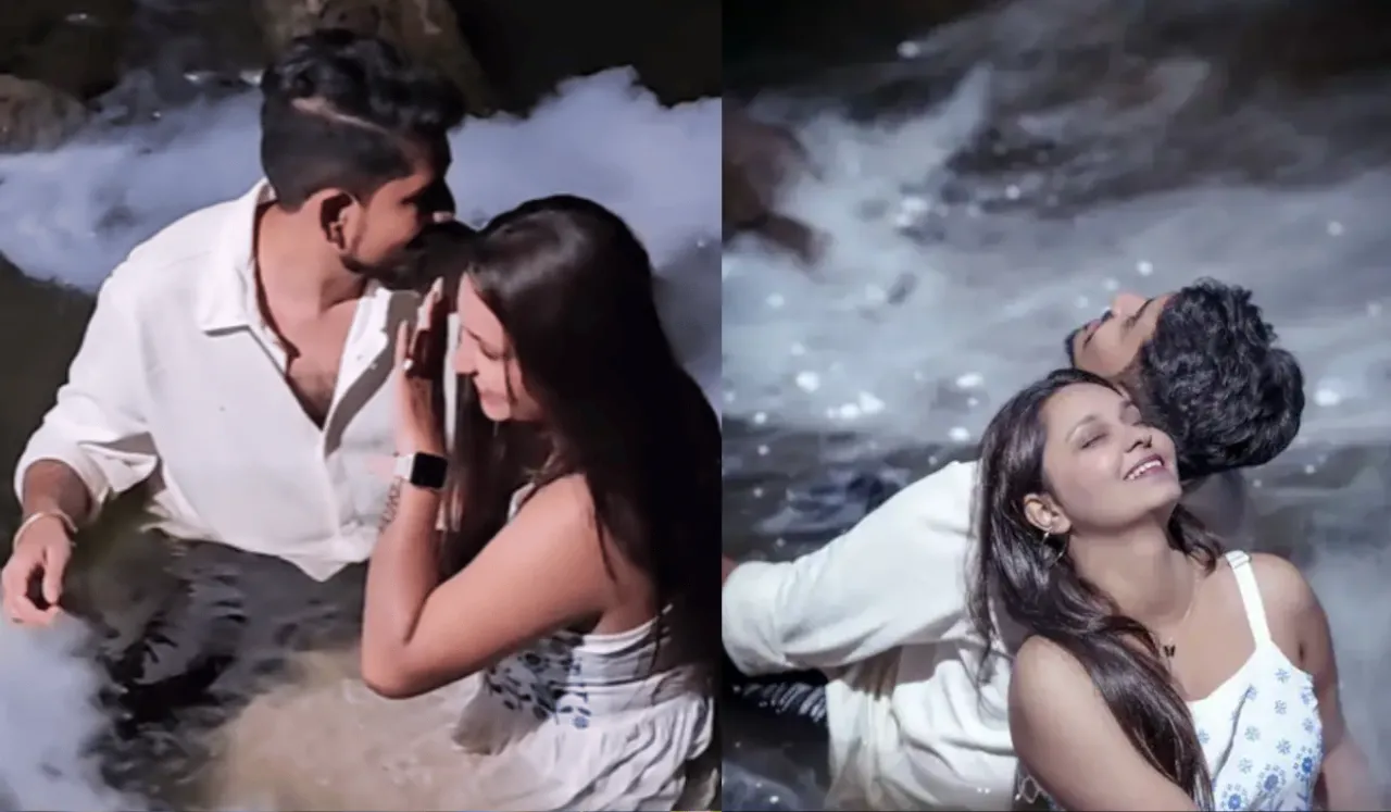 Snake Photobombs Couple's Pre-wedding Shoot