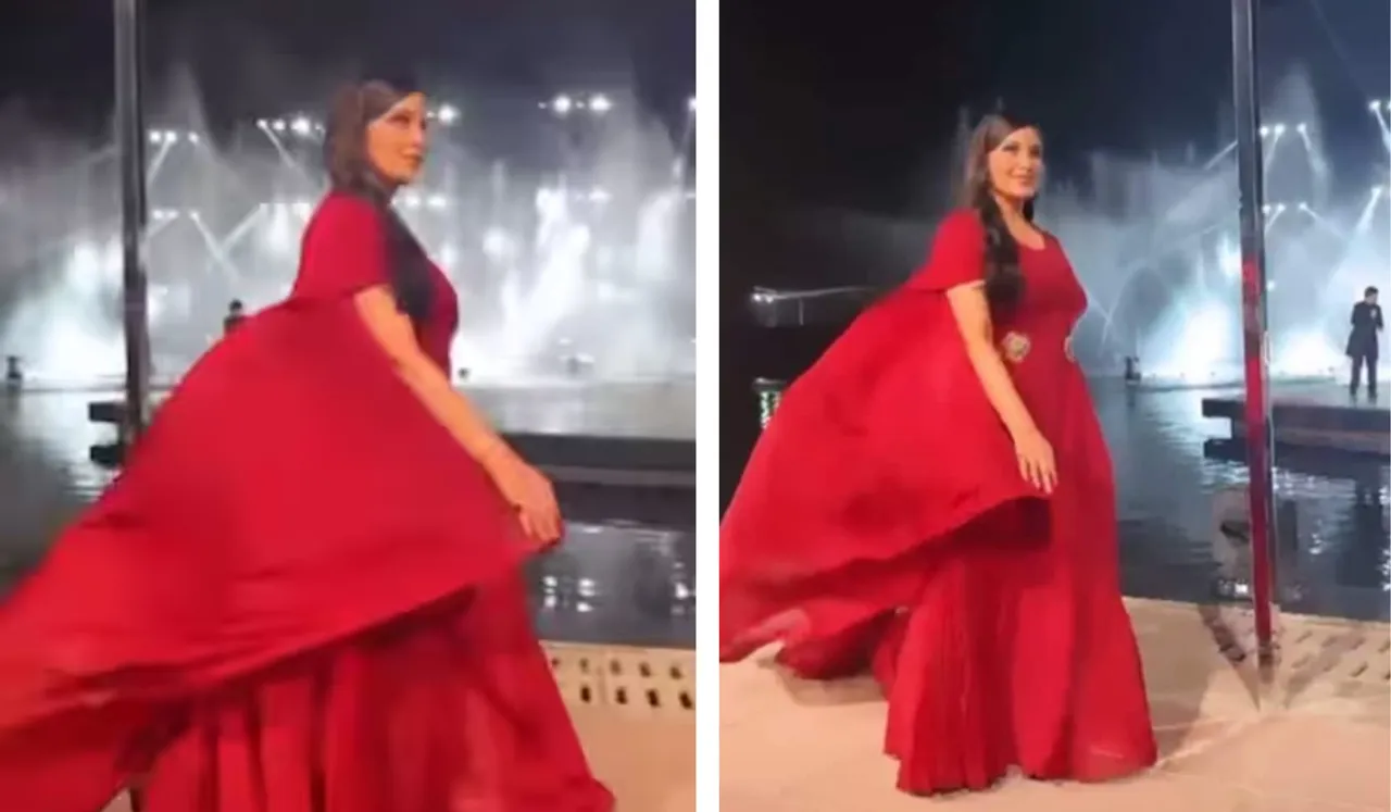 Bipasha Basu graced the runway at Lakme Fashion Week