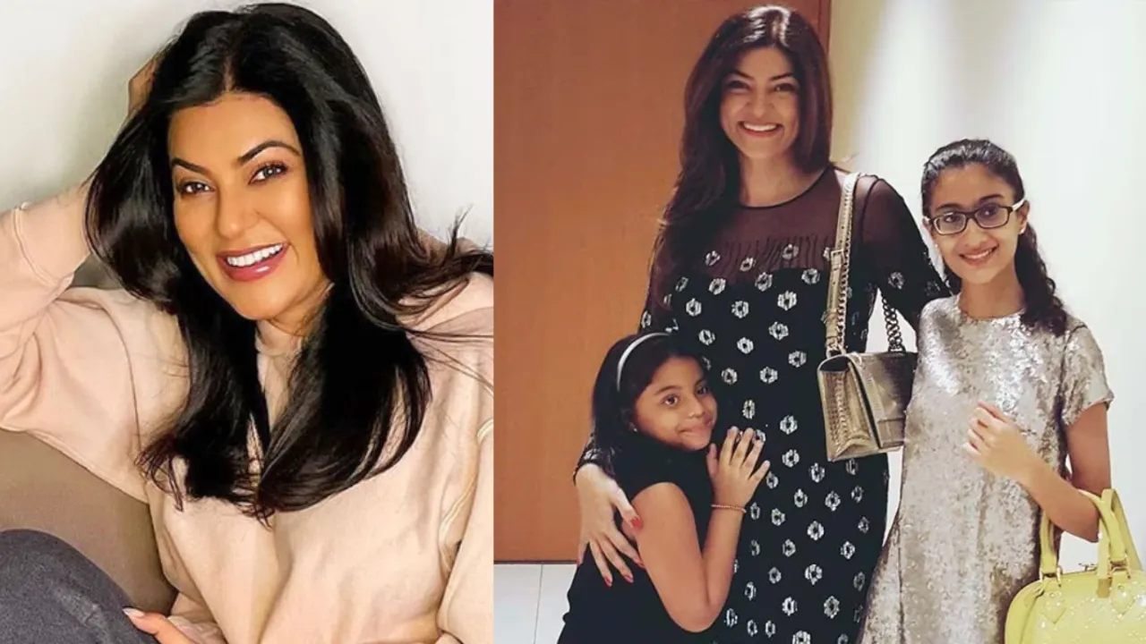 sushmita sen and children