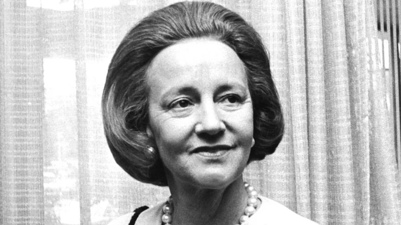 Katharine Graham, image sourced from The Logical Indian