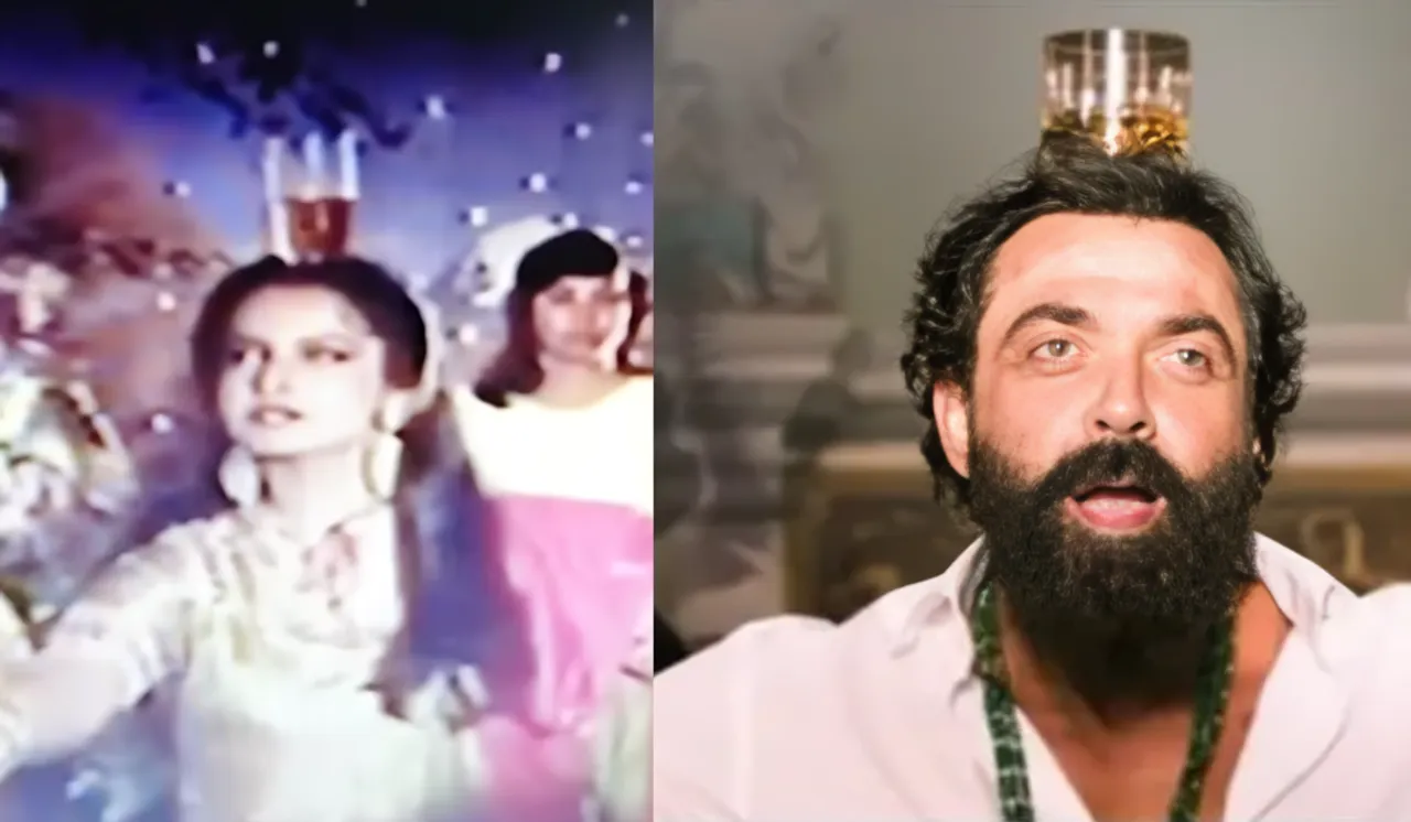 Rekha Perform The Jamal Kudu Signature Step Before Bobby Deol