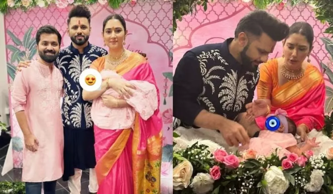 Rahul Vaidya And Disha Parmar Name Their Daughter Navya