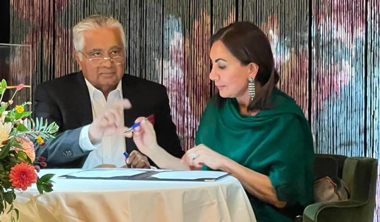 Harish Salve Third Wife, Image Credit: Twitter