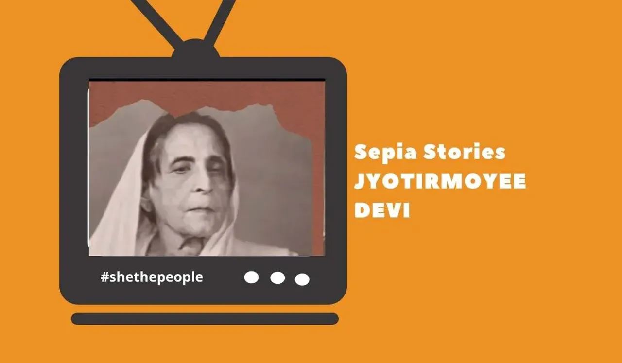 indian women of history jyotirmoyee devi