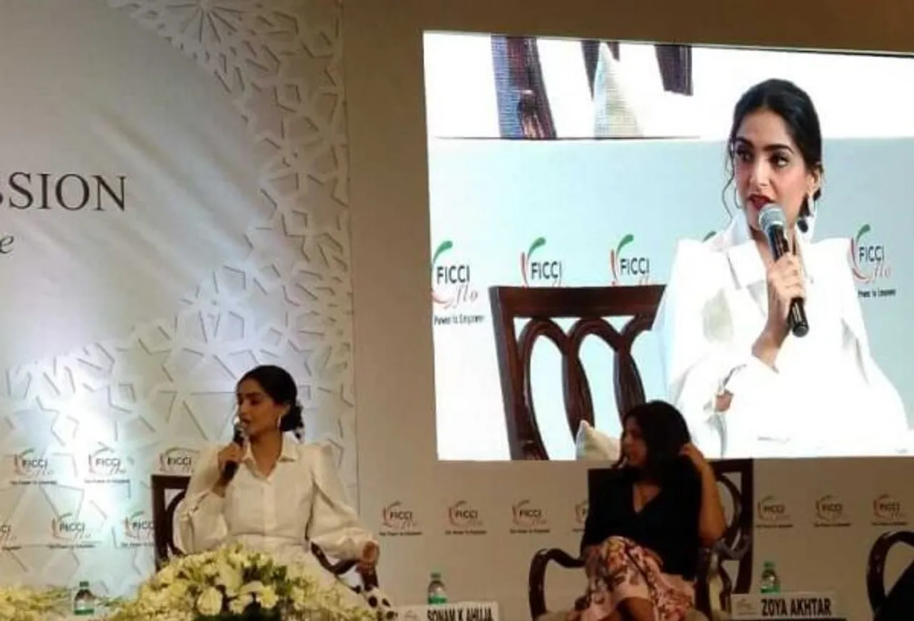 Sonam Kapoor Ahuja at Ficci Flo annual session