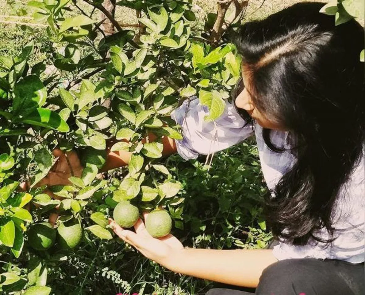 organic farmer Kalpana Manivannan