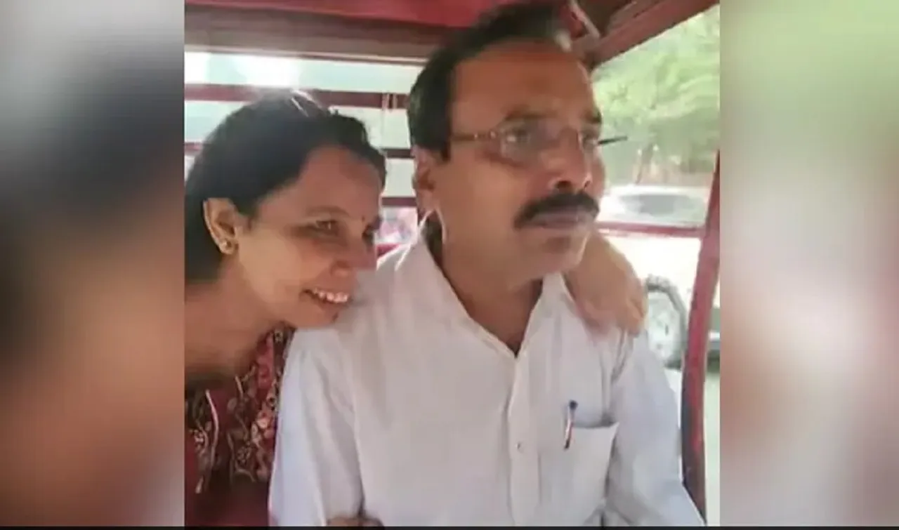 Man gets emotional while dropping daughter at college