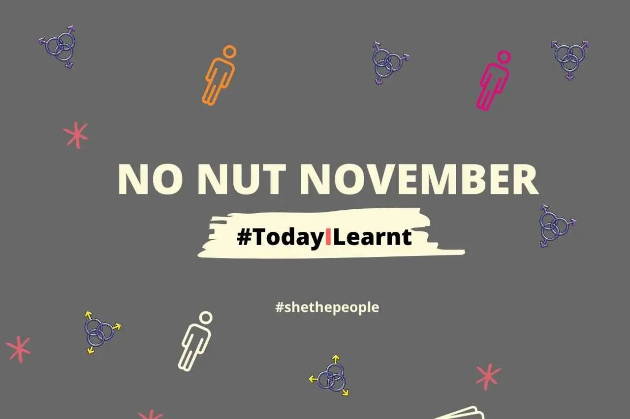 NO NUT NOVEMBER EXPLAINED