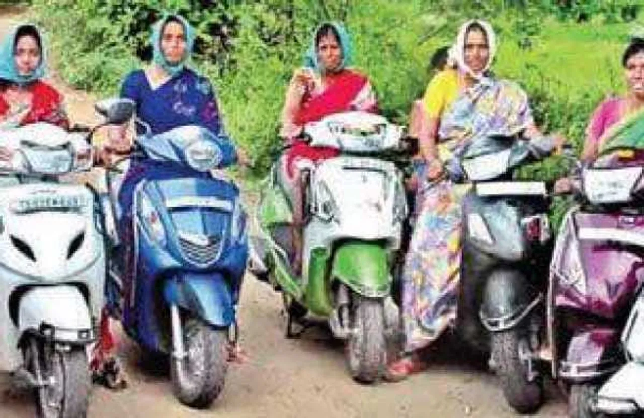 Telangana Women Farmers Ride