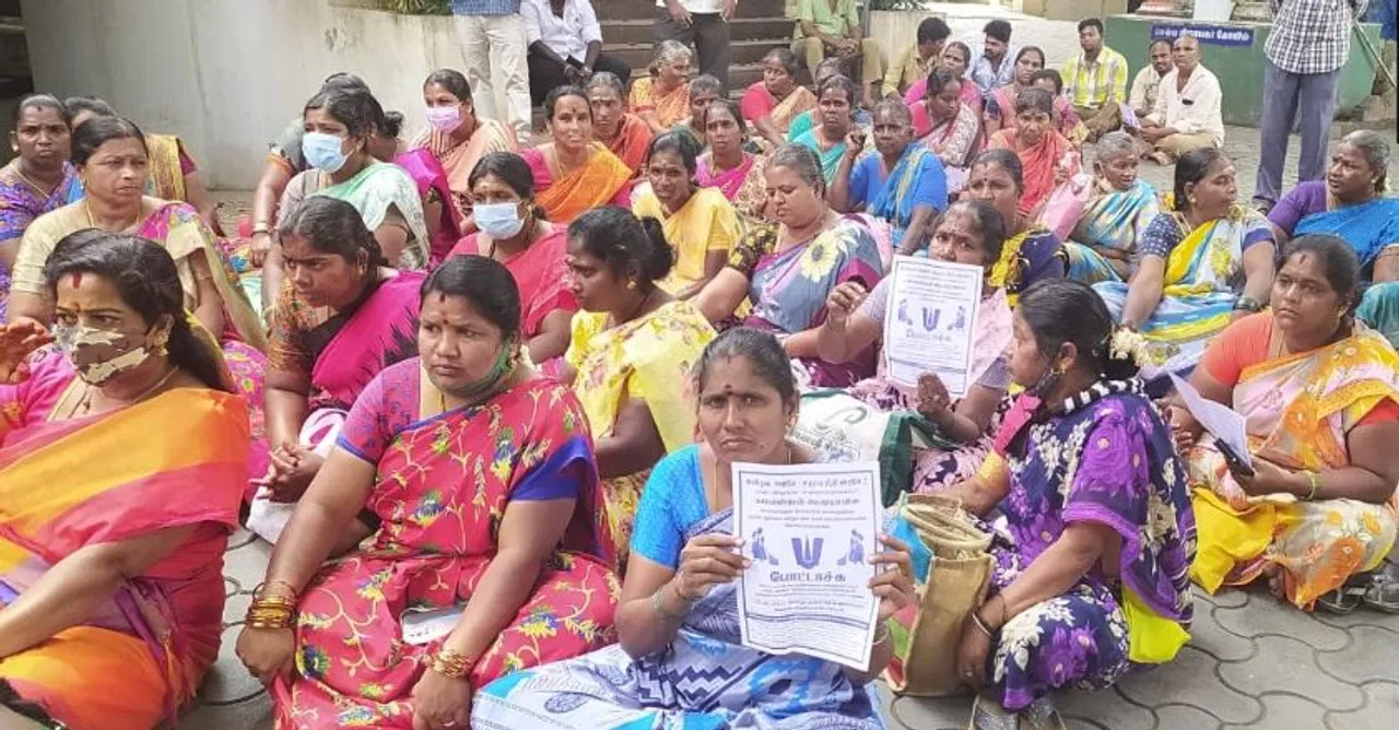Coimbatore Sanitary Workers Strike
