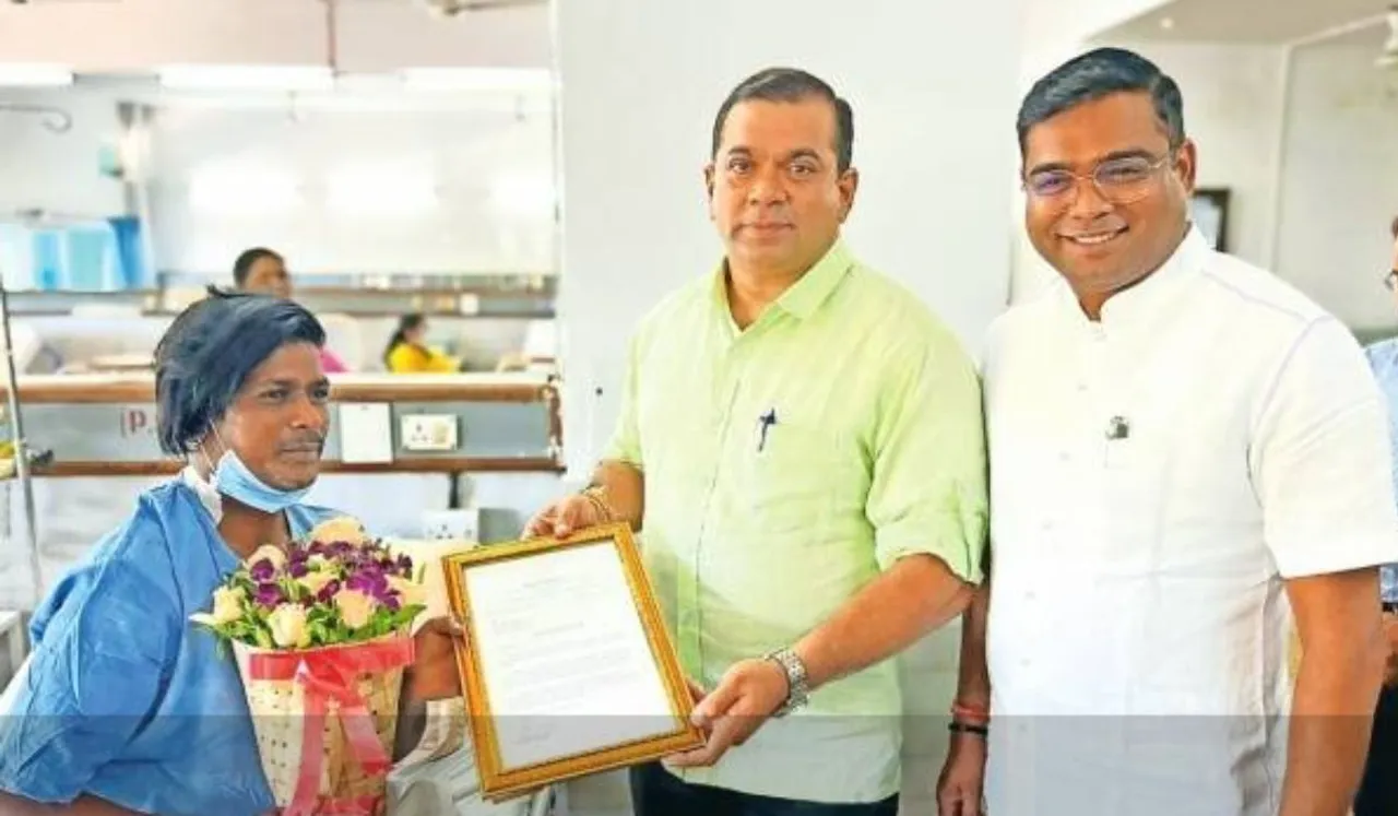 Goa Man Saved Dutch Woman