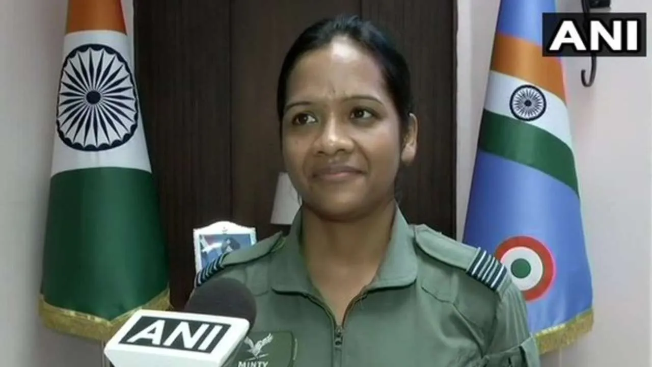 Squadron leader and Yudh Seva awardee Minty Agarwal