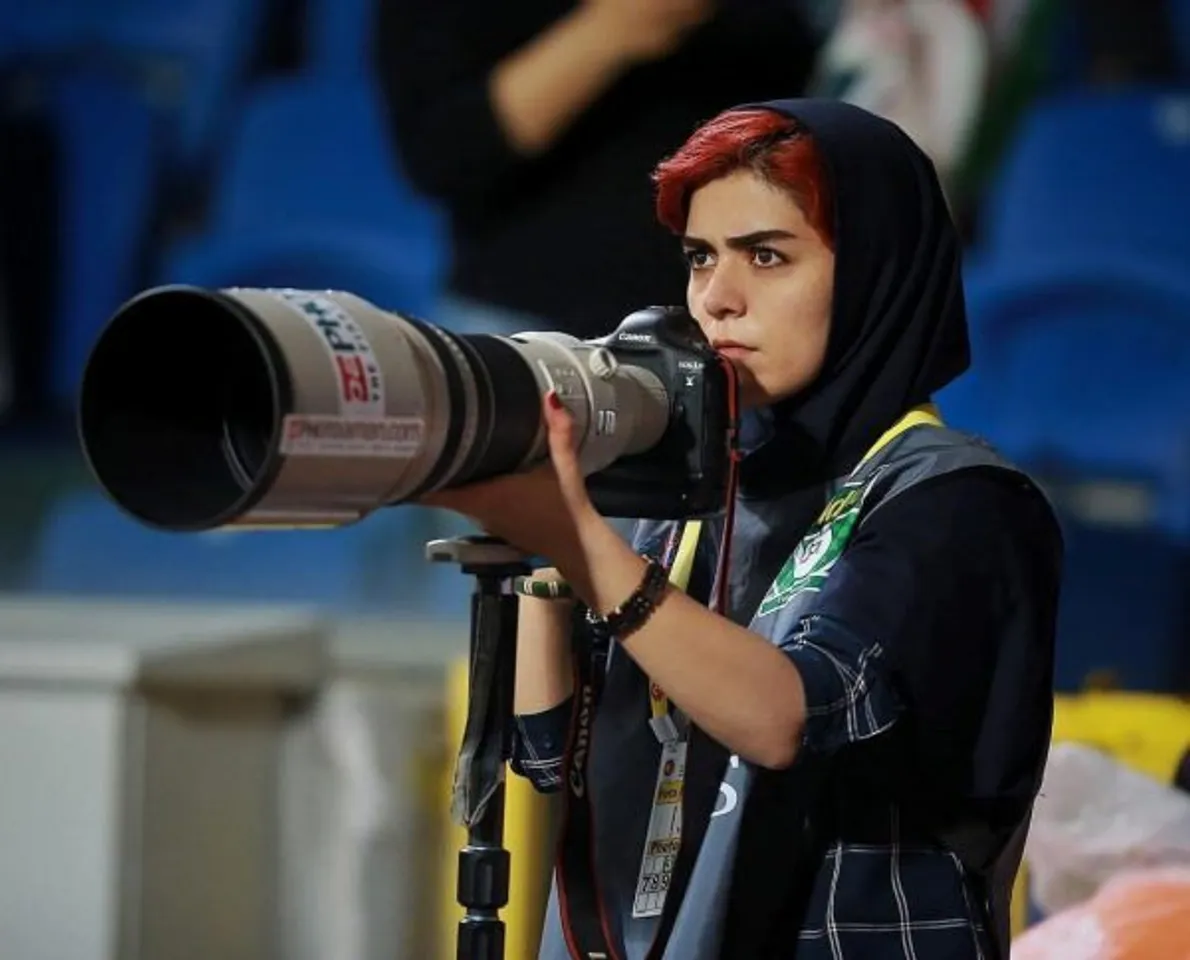 first female photographer Iran
