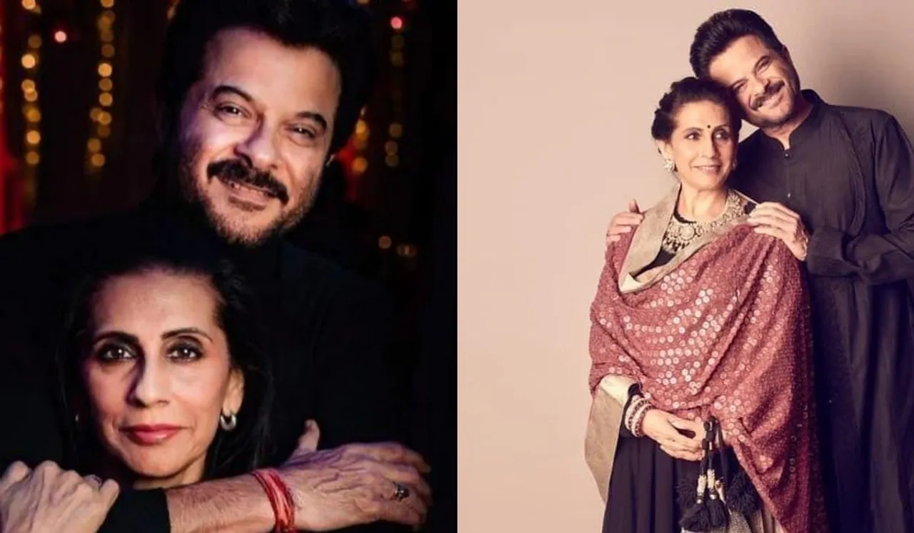 Anil Kapoor and Sunita Kapoor