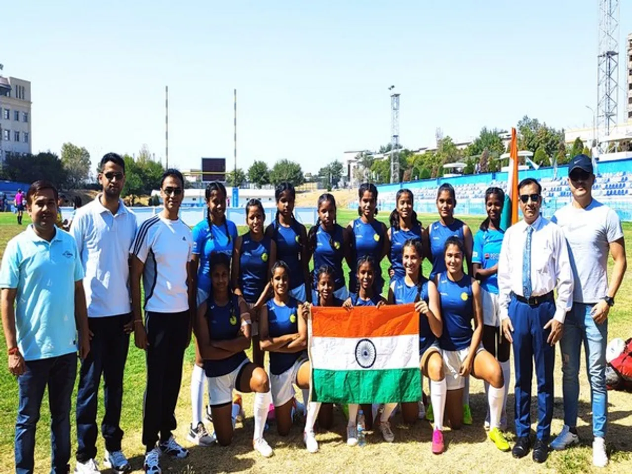 Under-18 girls rugby team