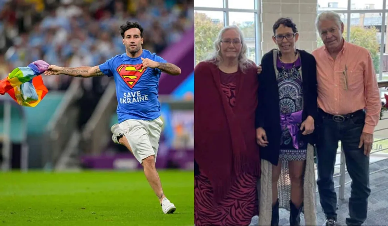 Protester Runs Onto World Cup Pitch