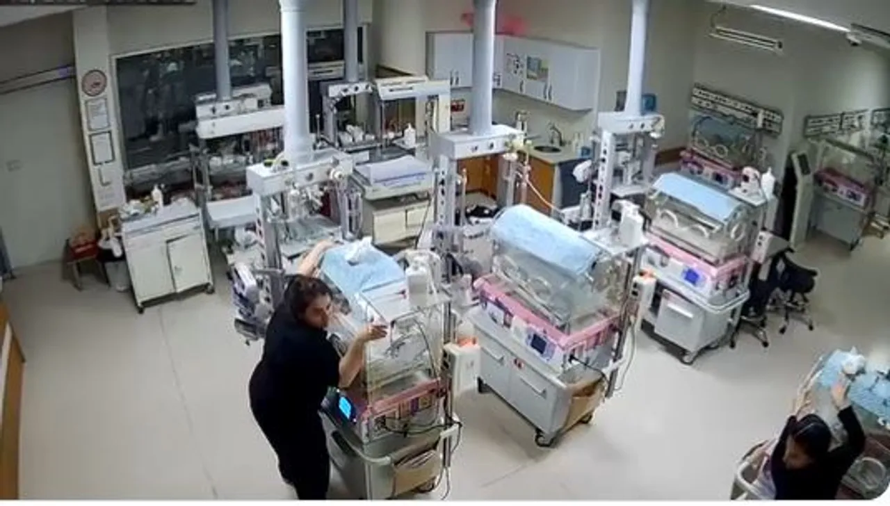 Two Turkish Nurses Protect Babies