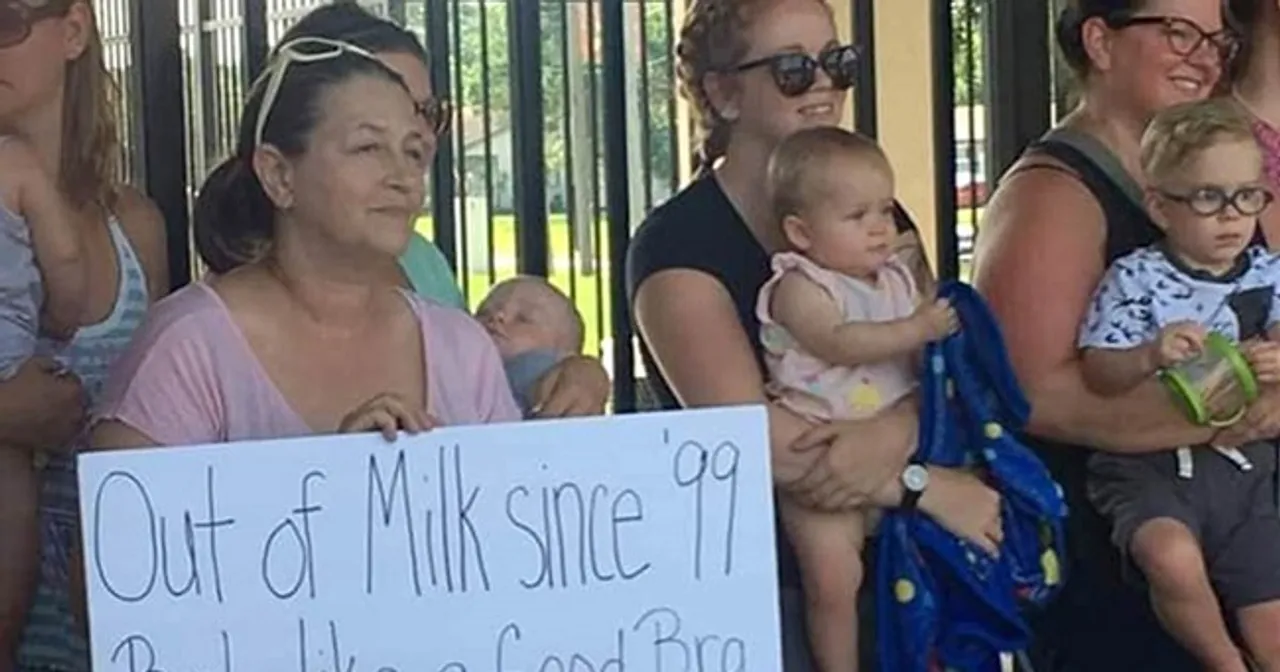 Breastfeeding child