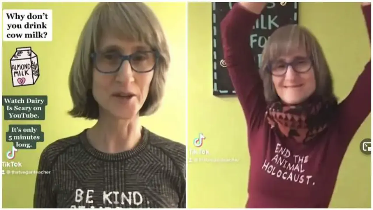 vegan teacher banned from tiktok