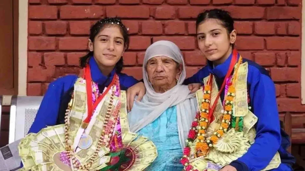 Twin Sisters Win Medals