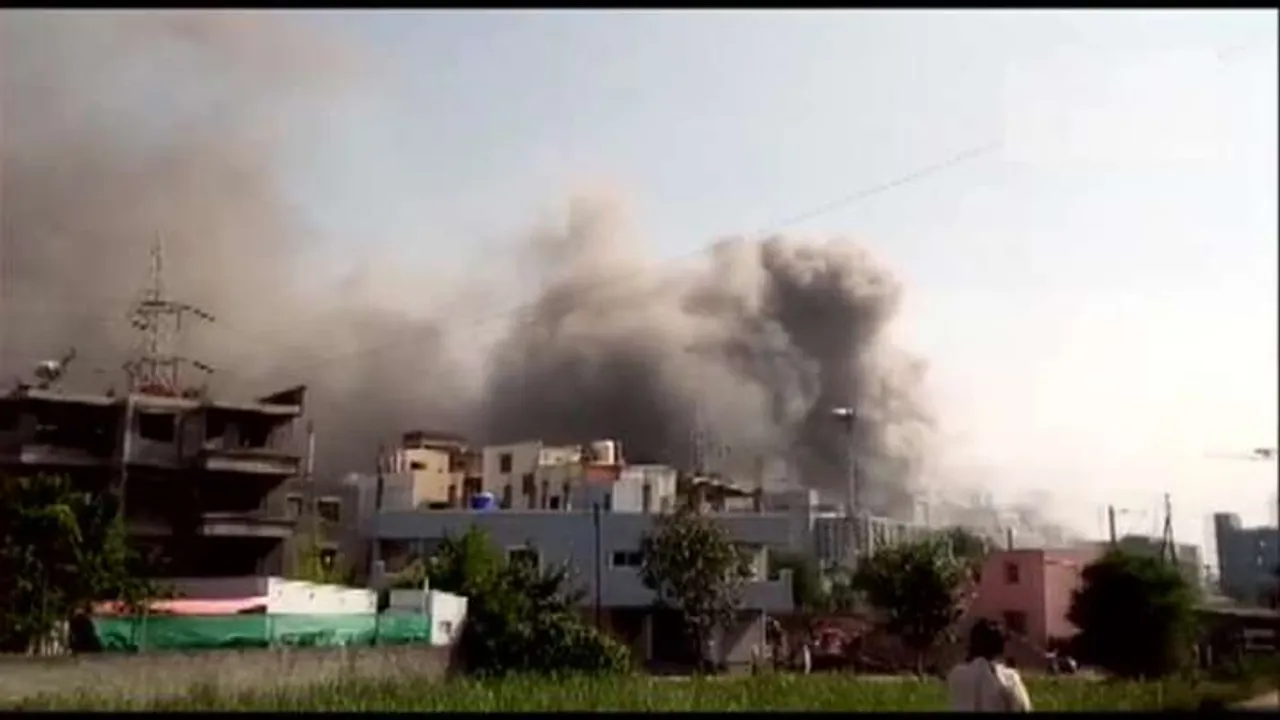 Serum Institute India Fire