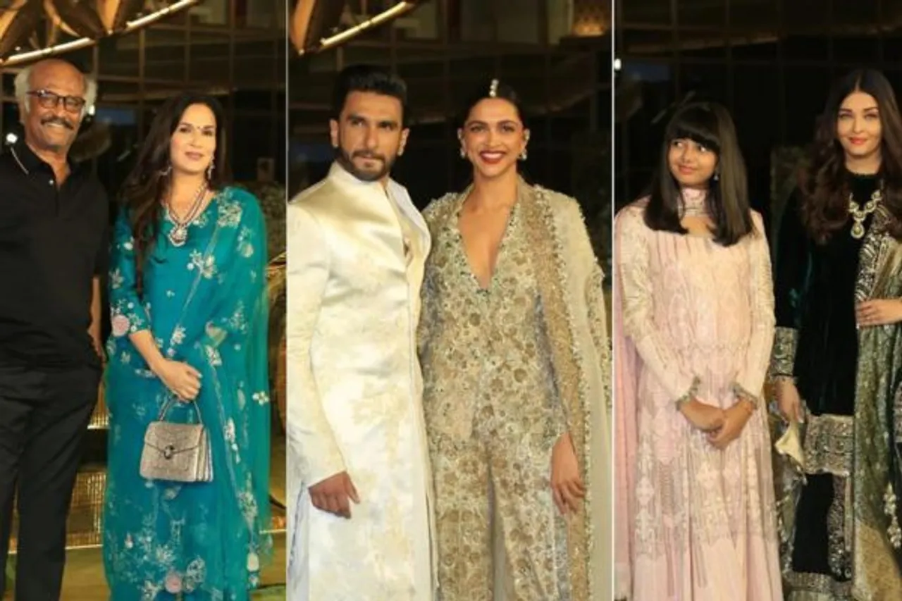 Celebs At Ambani Event