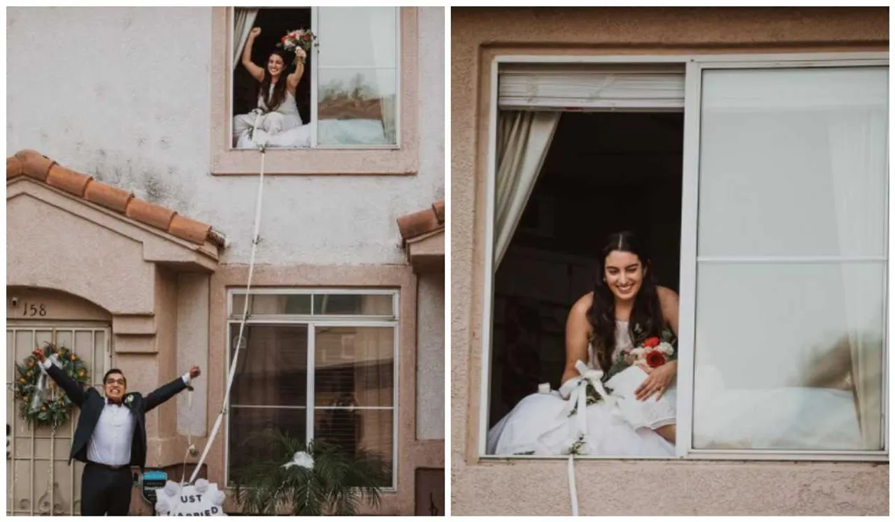 Unique Quarantine Wedding