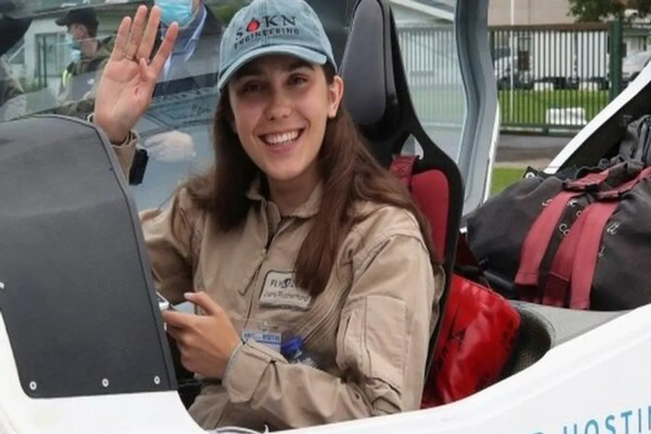 Zara Rutherford , Image Credit : BBC