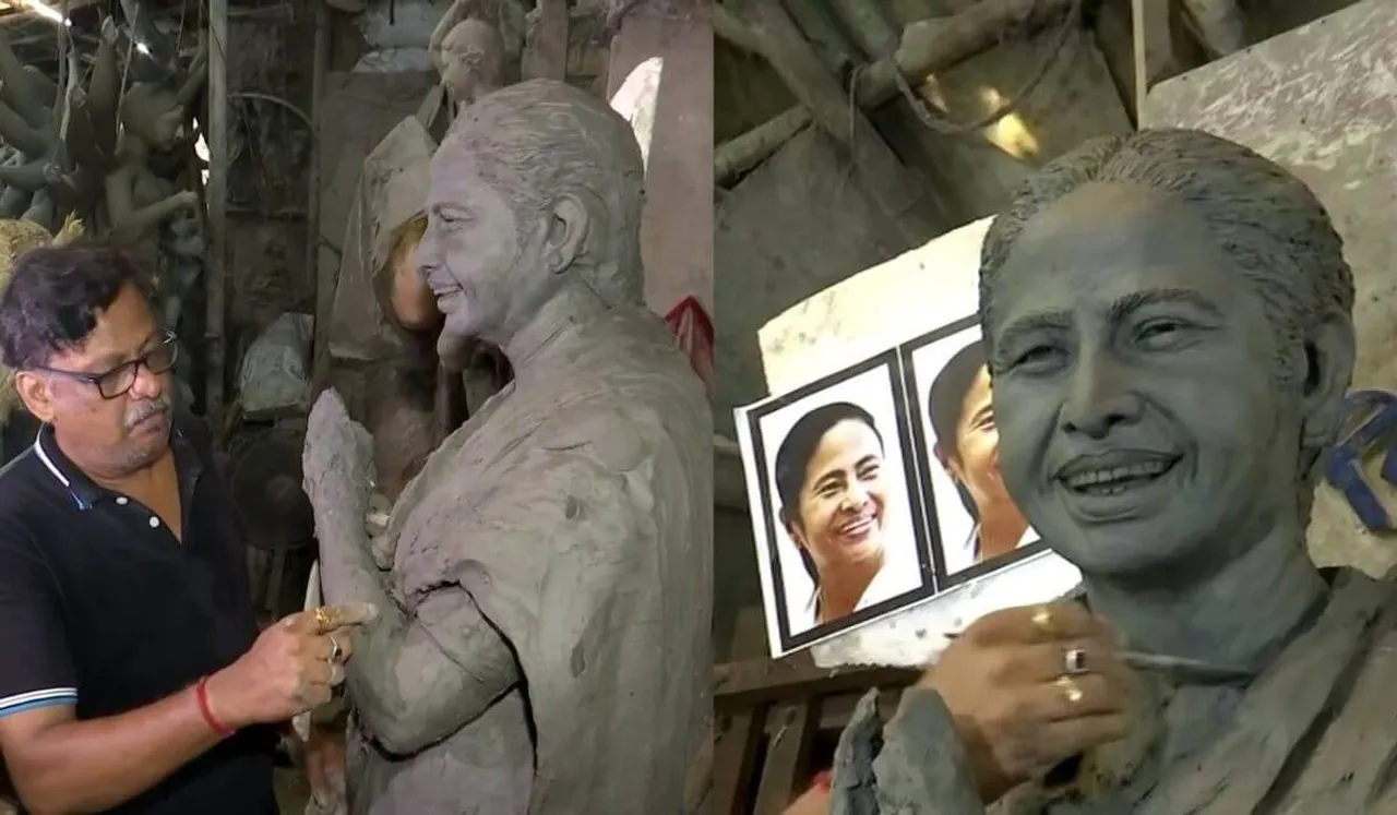 Mamata Banerjee idol