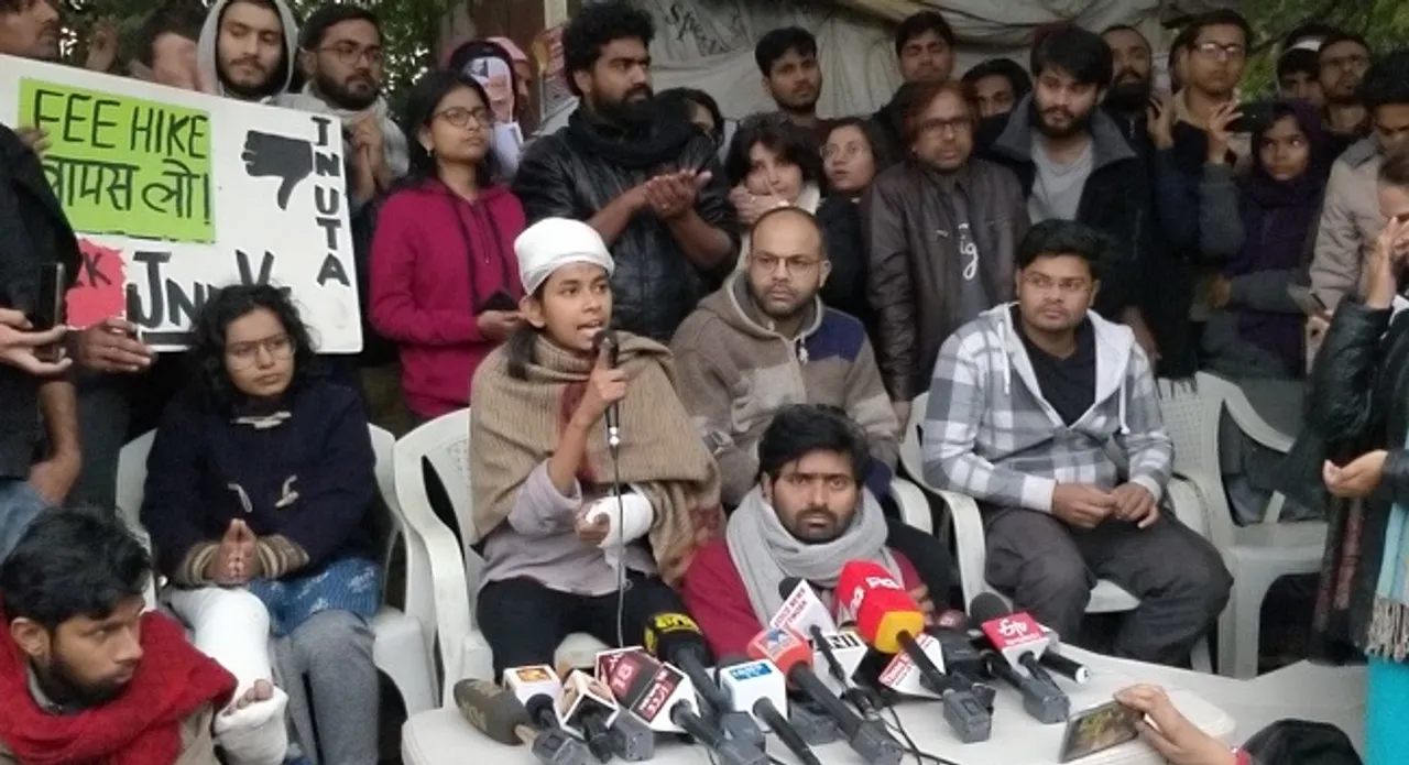 JNUSU Aishe Ghosh