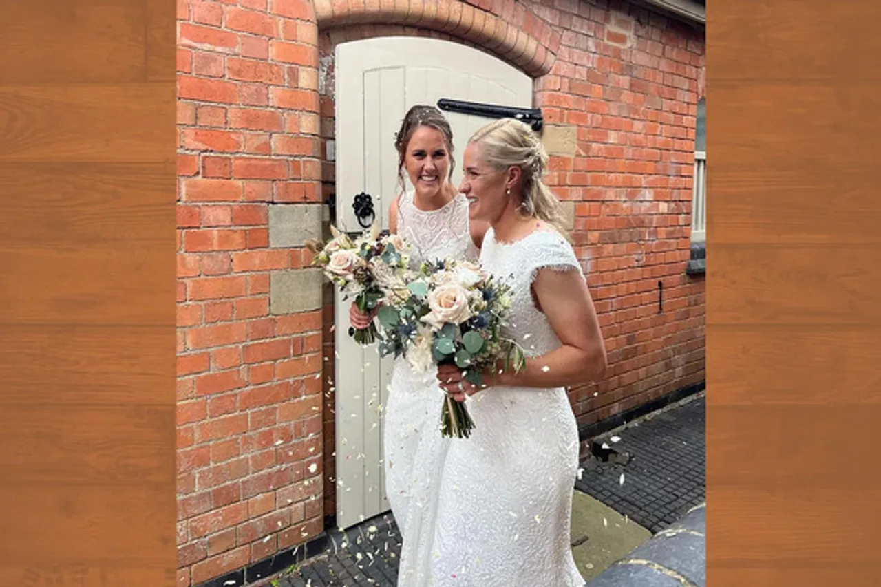 Nat Sciver And Katherine Brunt Get Married