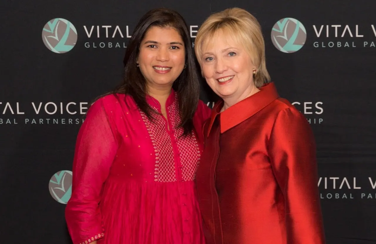 Hillary Clinton Mumbai