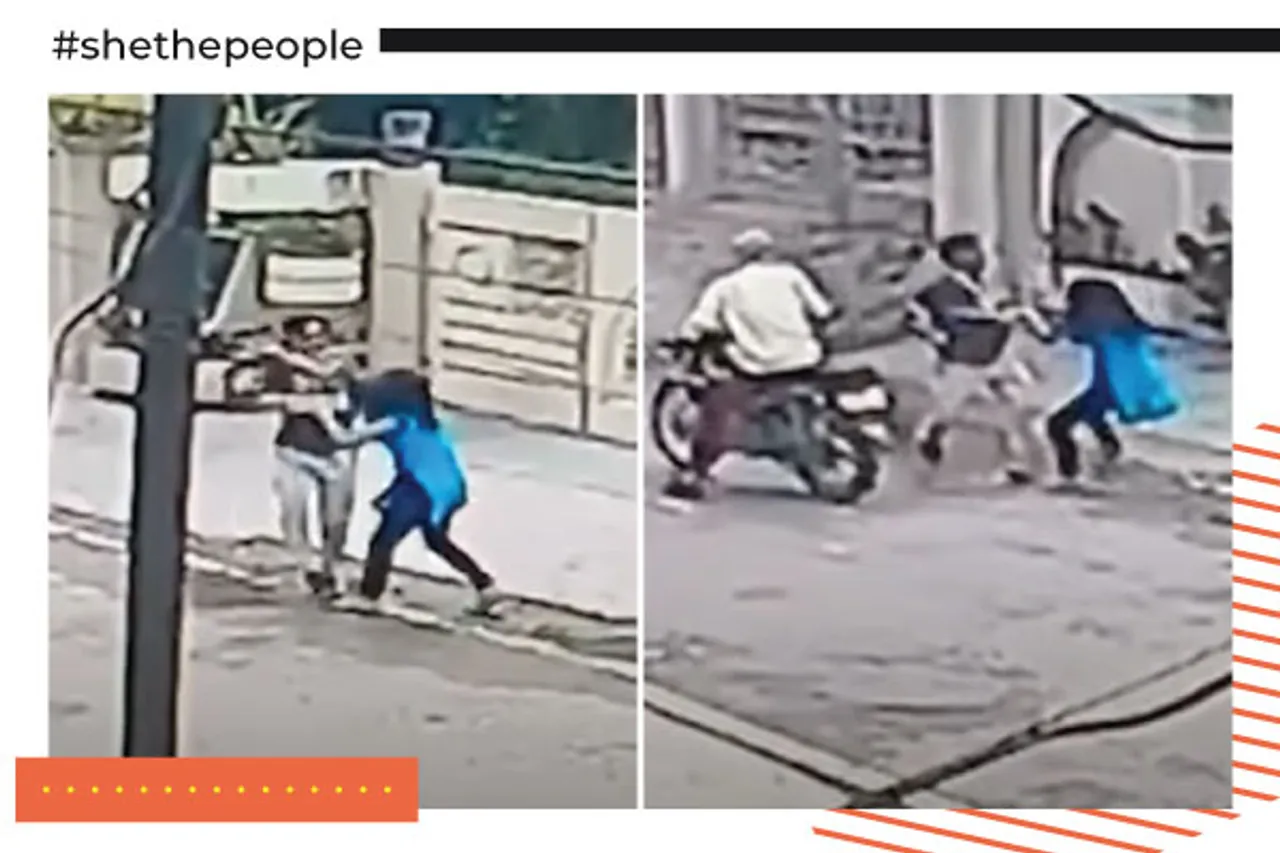 Kusum Kumari fights off phone snatcher