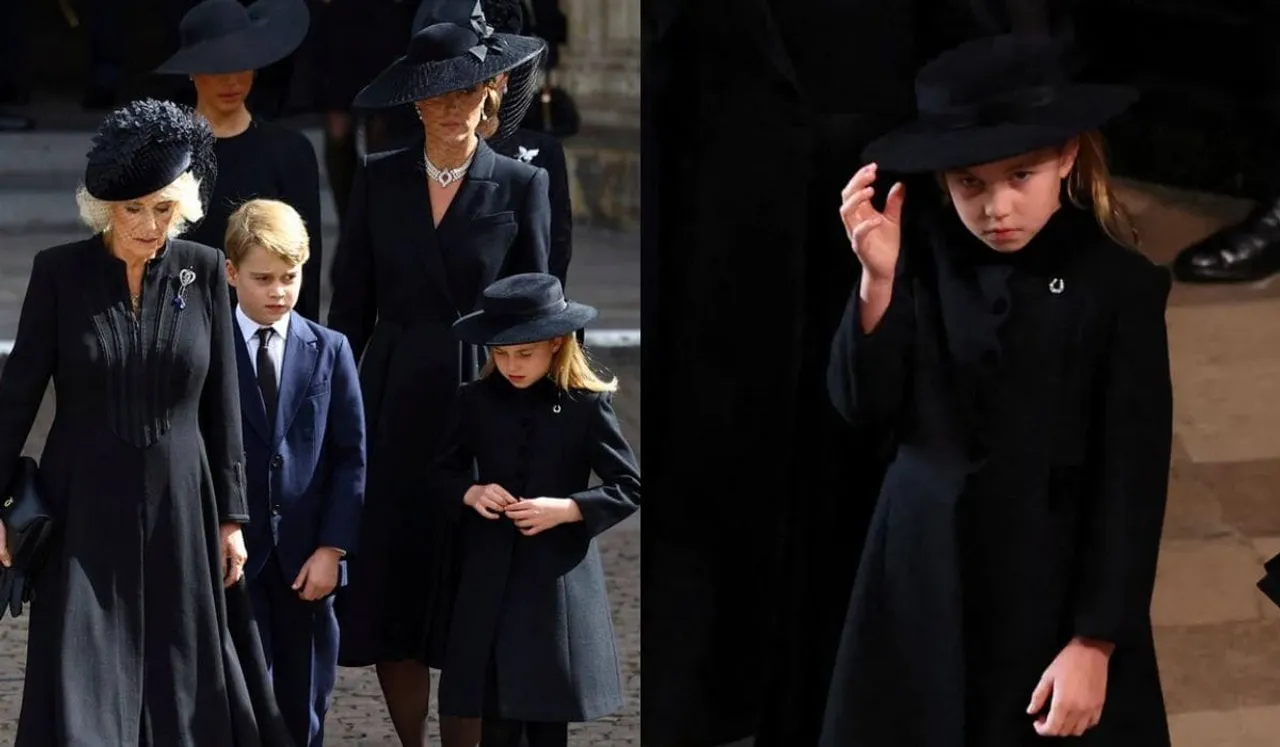 Princess Charlotte Tribute To Queen Elizabeth