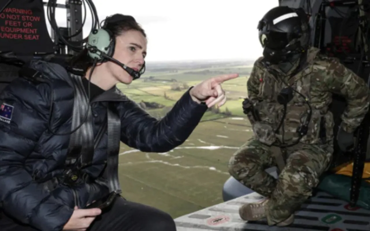 jacinda ardern new zealand floods