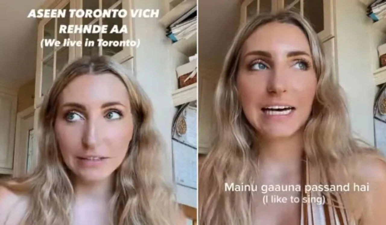 Toronto woman speaks Punjabi