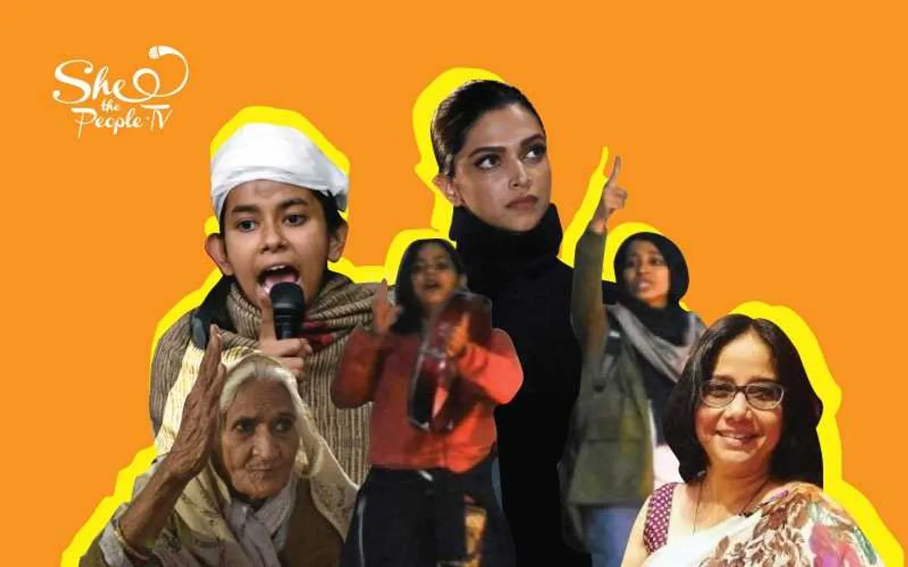 indian women protest