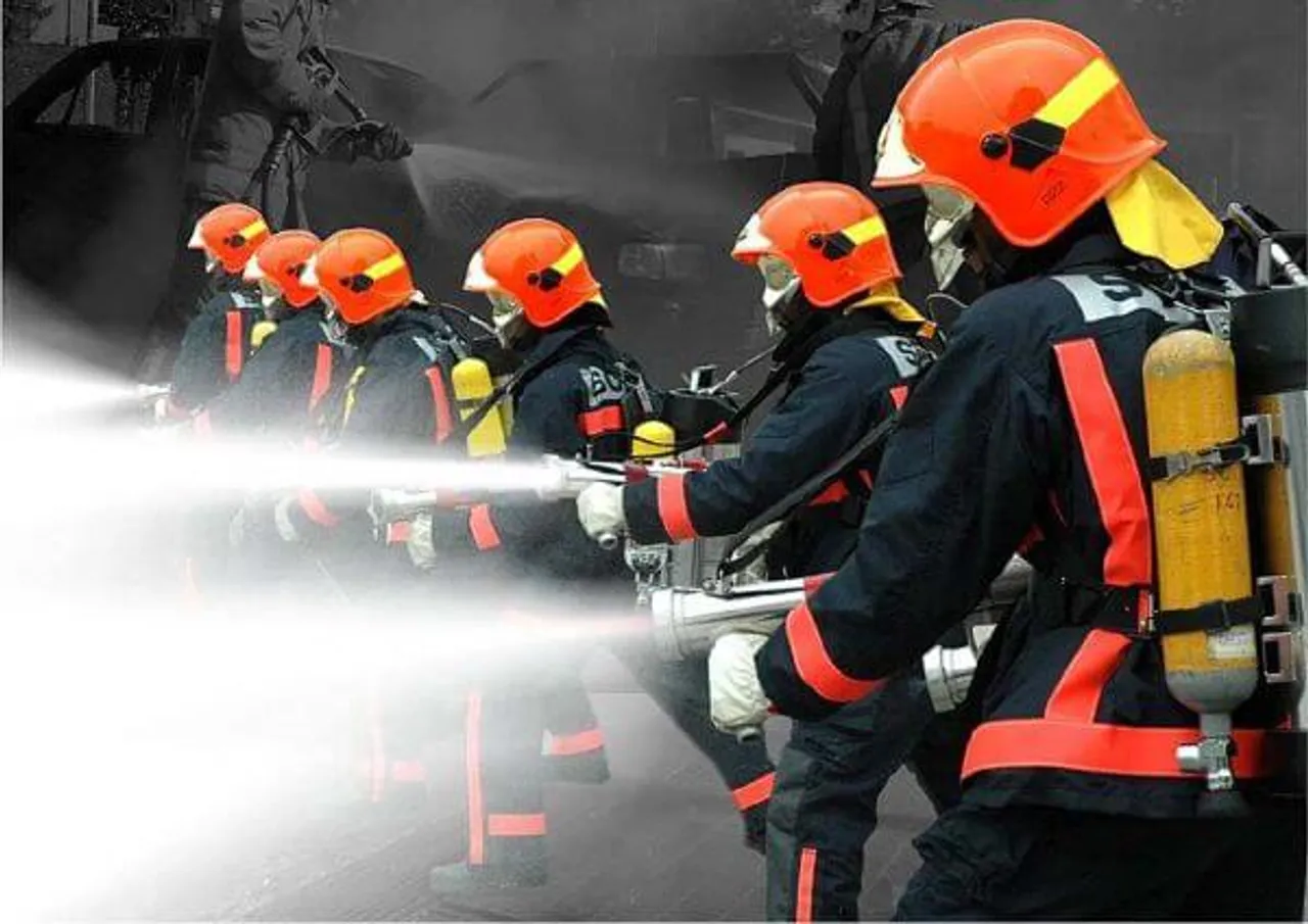 Female firefighters