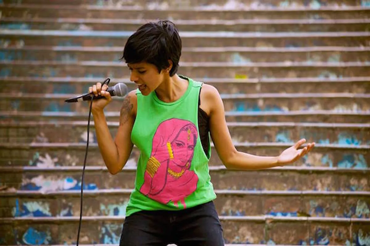 Sofia Ashraf wears Pink Lady Resists